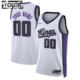 Maillot NBA Sacramento Kings Personnalisable Nike 2023-24 Association Edition Swingman - Enfant